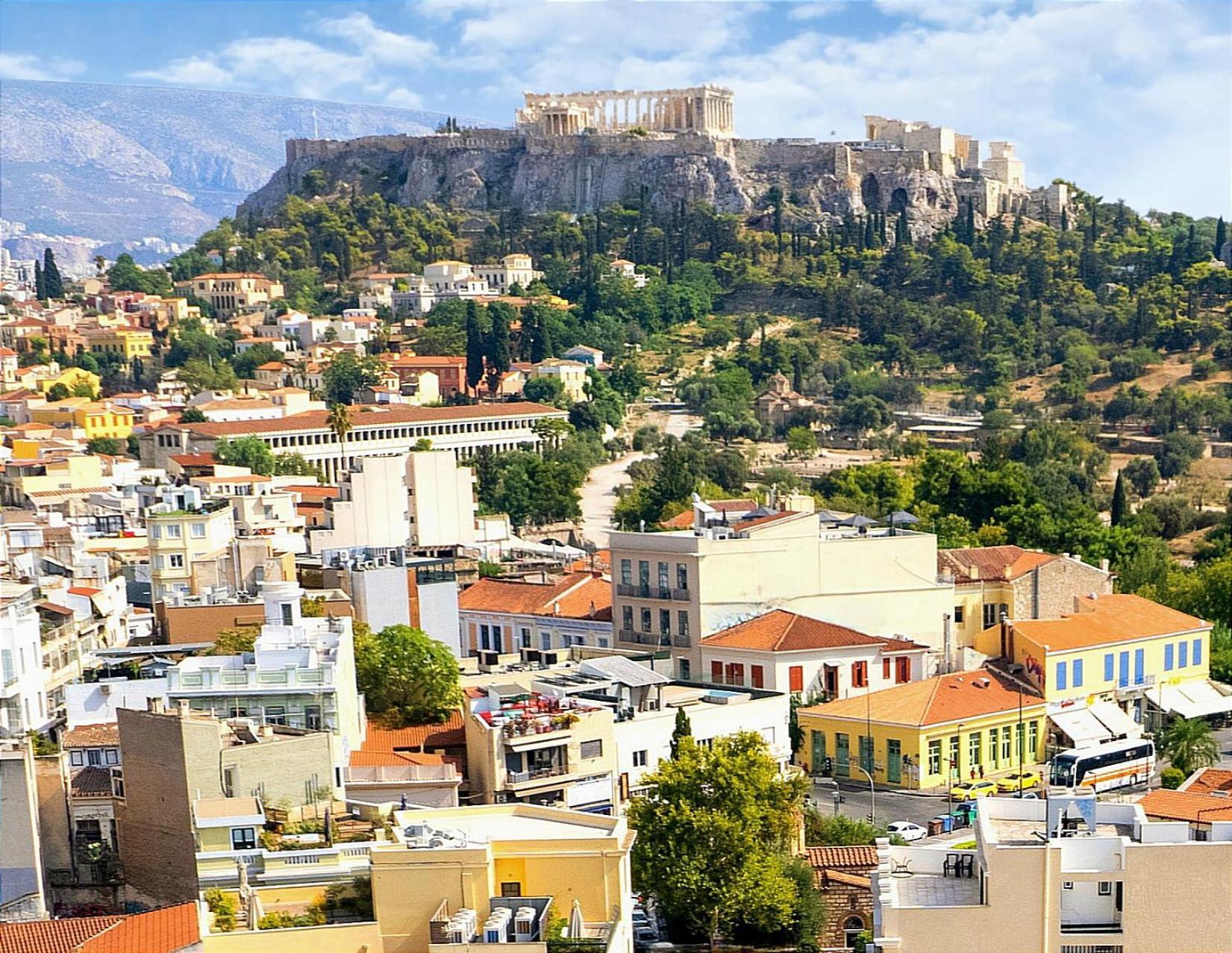 Apeiron Acropolis Suites Athen Eksteriør billede